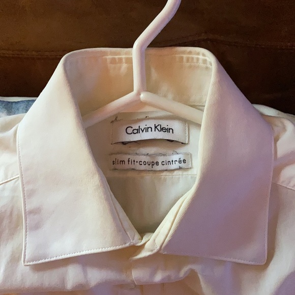 Calvin Klein Slim Fit Dress Shirt - Picture 7 of 8